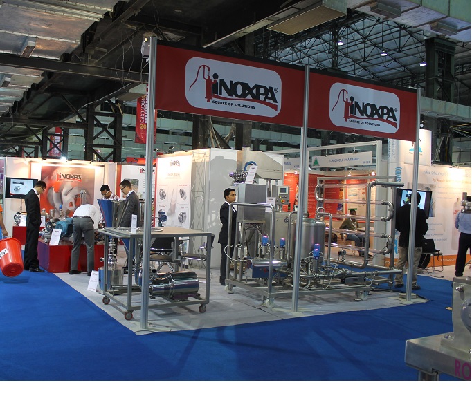 Inoxpa's participation at Pharma Pro Pack Expo 2013